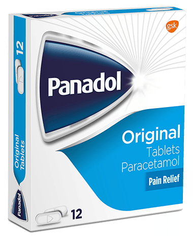 Panadol Original tablets - 12 tablets pack