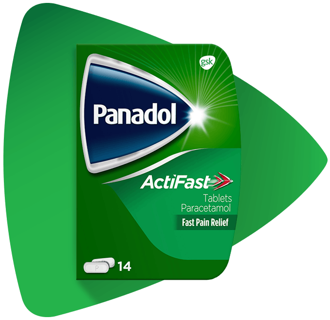 Panadol Actifast Tablets - 14 tablets pack