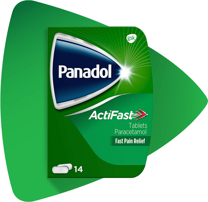 Panadol Actifast Compack Tablets - 14 tablets pack