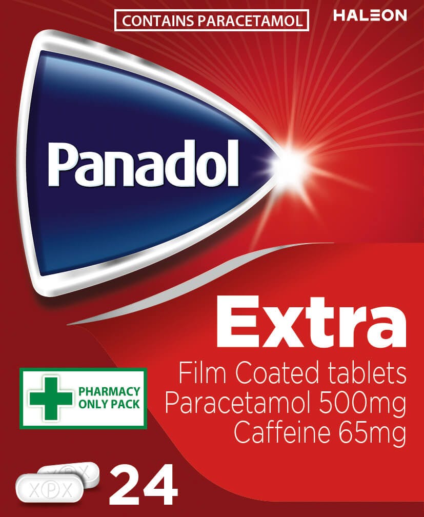 Panadol Extra Film-Coated Tablets (Paracetamol 500mg/Caffeine 65mg)