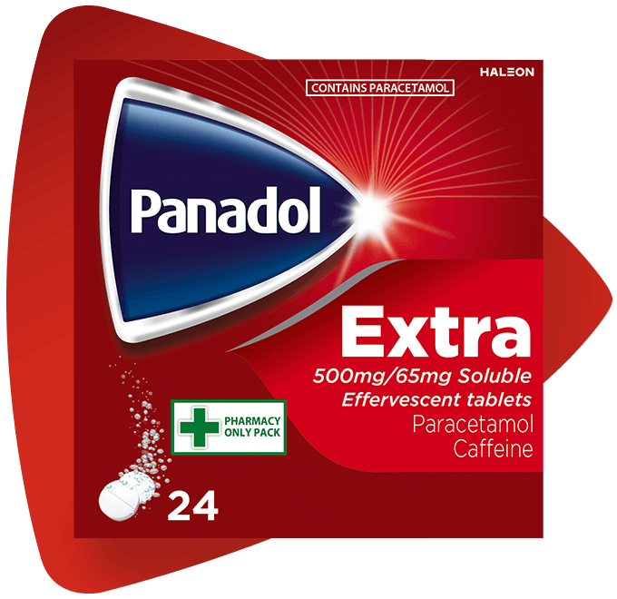 Panadol Extra 500mg/65mg Soluble Effervescent Tablets