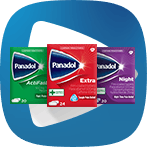 Panadol product packshot range