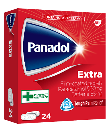 Panadol Extra Film-Coated Tablets (Paracetamol 500mg/Caffeine 65mg)