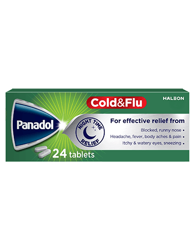 Panadol Cold And Flu Night Packet