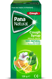PanaNatural Cough Syrup Packaging