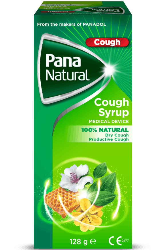 PanaNatural Cough Syrup Packaging