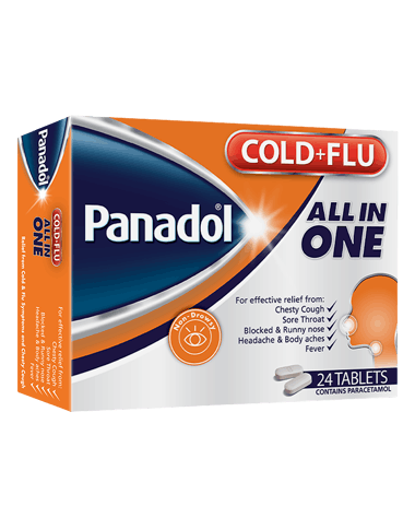 panadol tablets out of the packet