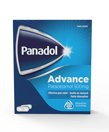 24-Tablet Packet Of Panadol Advance With Optizorb