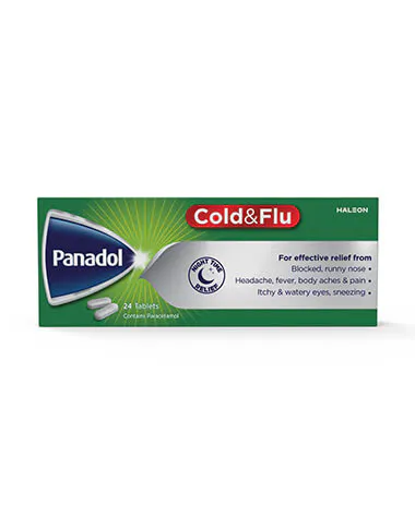 Panadol Cold And Flu Night Packet