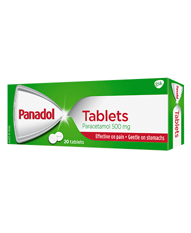External packaging of Panadol tablets