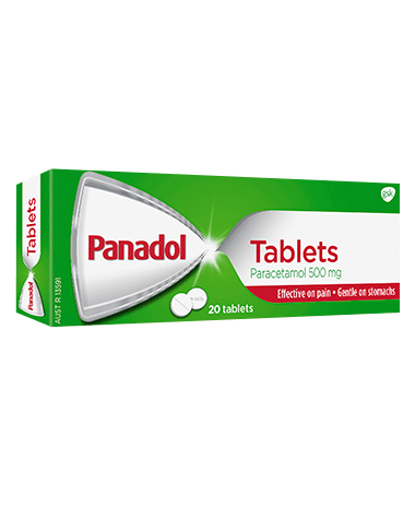 External packaging of Panadol tablets