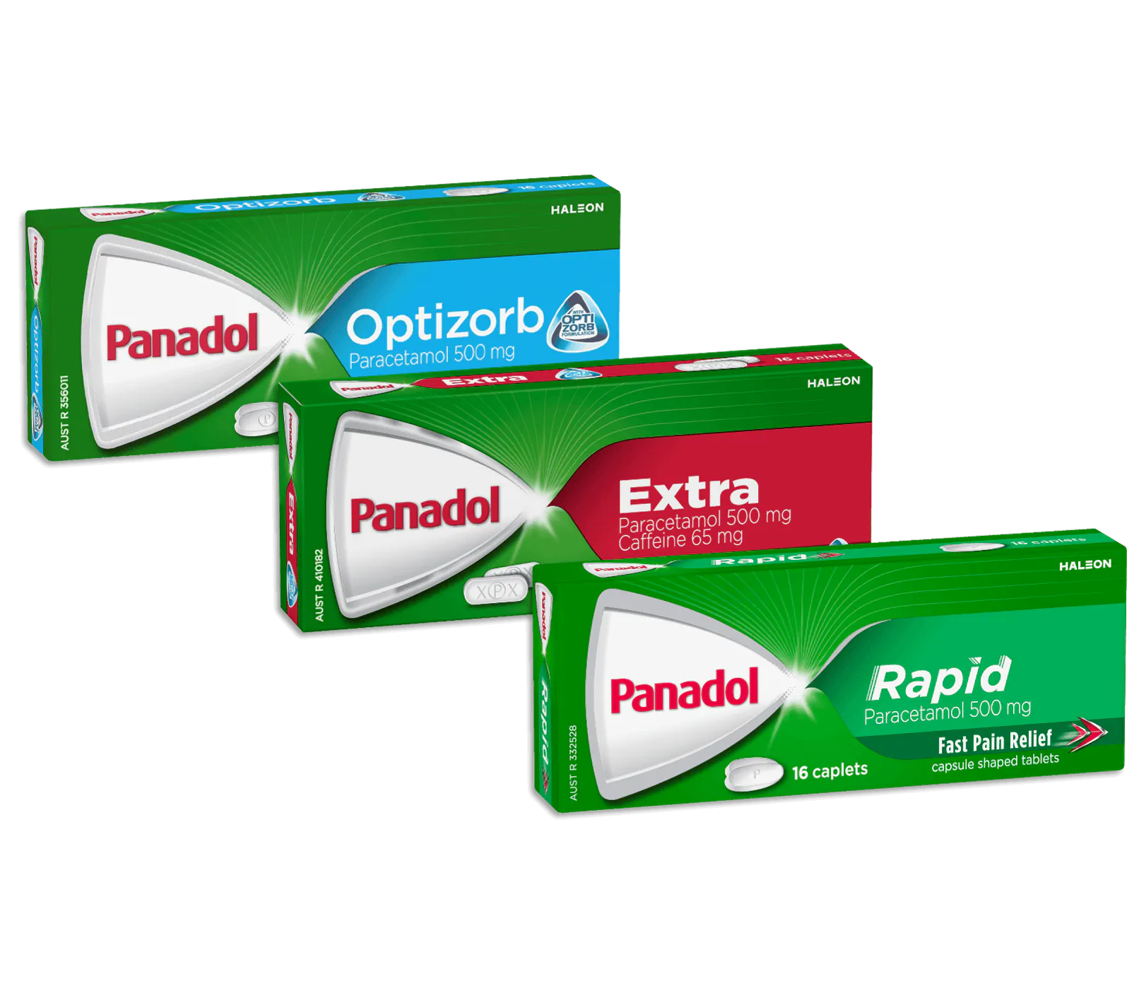 Panadol product range