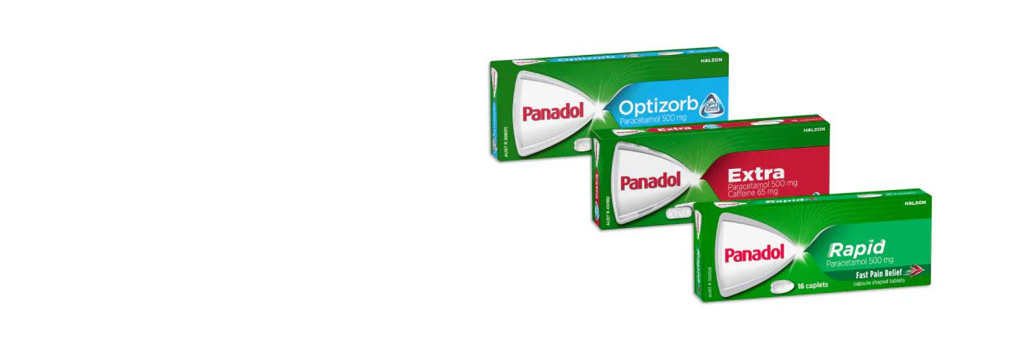 Panadol products range