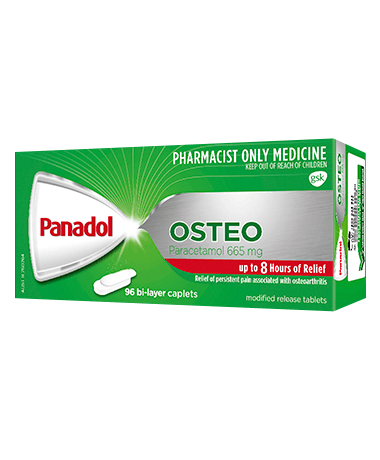 External packaging of Panadol Osteo