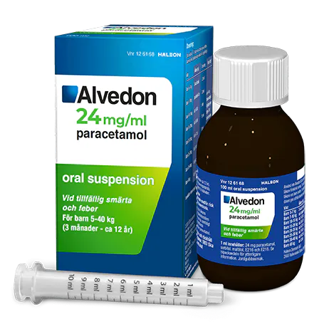 Alvedon 24mg/ml oral suspension