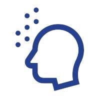 Sneezing icon. Sneezing icon.