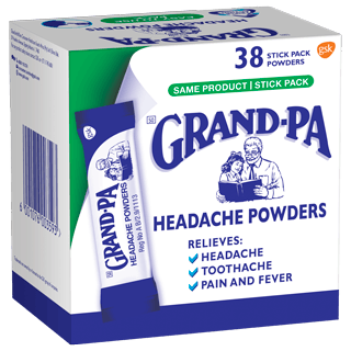 Grand-Pa products for pain relief
