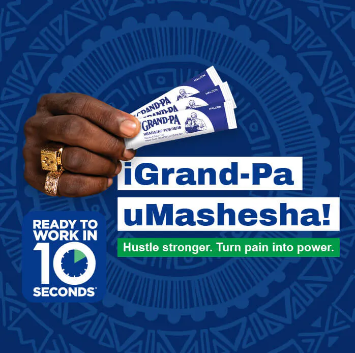 Grand-Pa Headache Powder stick packs: Fast pain relief