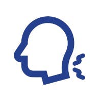 Ícono para rigidez en el cuello y dolor Ícono para rigidez en el cuello y dolor