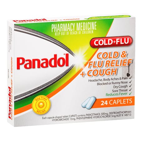 Panadol Cold & Flu Relief + Cough Panadol Cold & Flu Relief + Cough