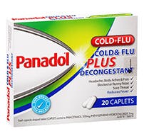 Panadol Cold & Flu + Decongestant Panadol Cold & Flu + Decongestant