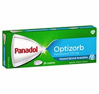 Panadol Caplets With Optizorb Formulation