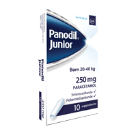 Panodil Junior stikpiller 250 mg