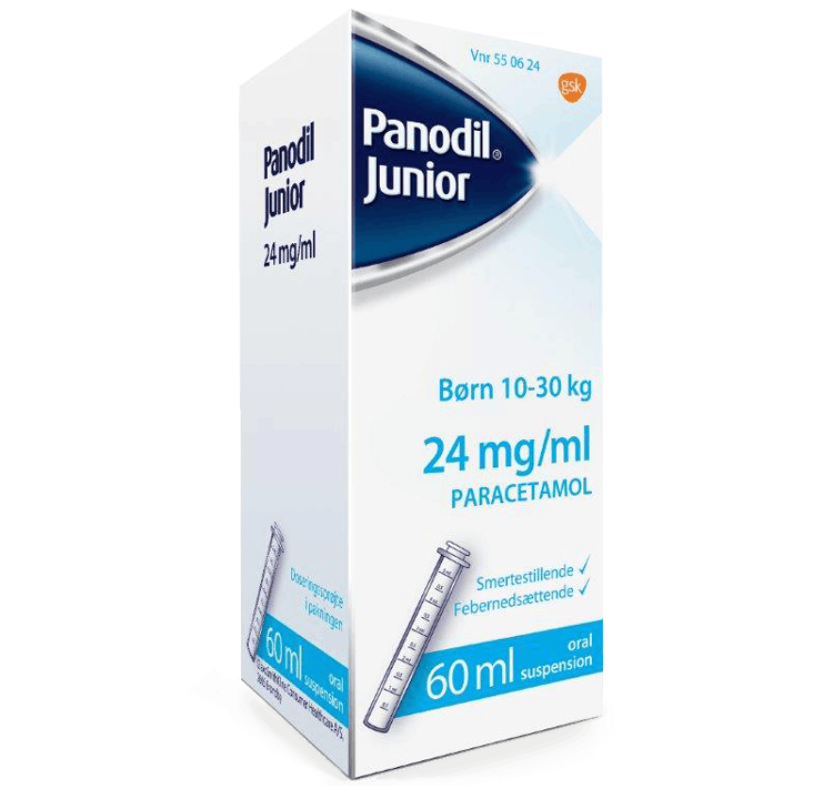 Panodil Junior Mikstur 24 milligram