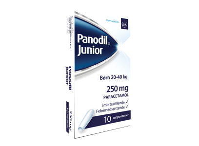 Panodil Junior Stikpiller 250 milligram 