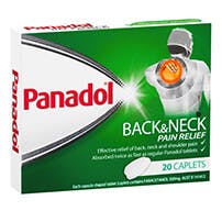 Panadol Adult Back And Neck 20 Caplets