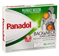 Panadol Adult Back And Neck 36 Caplets