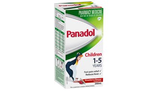 panadol colour-free suspension 5-12 years