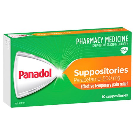 Panadol Suppositories