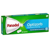 Panadol Tablets With Optizorb Formulation