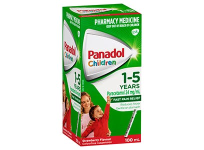 panadol colour-free suspension 1-5 years panadol colour-free suspension 1-5 years