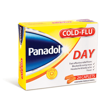 Panadol Cold & Flu + Decongestant  Day