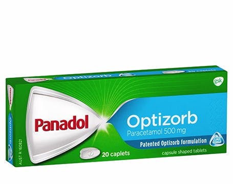 Panadol® Caplets with Optizorb Formulation