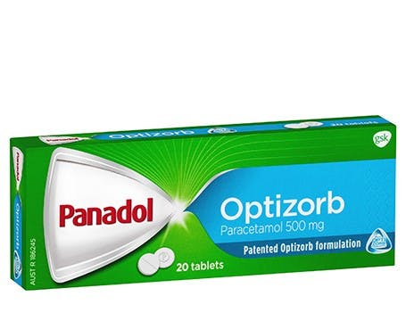 Panadol® Tablets with Optizorb Formulation
