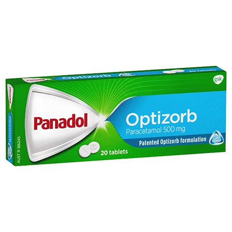 Panadol Tablets with Optizorb Formulation