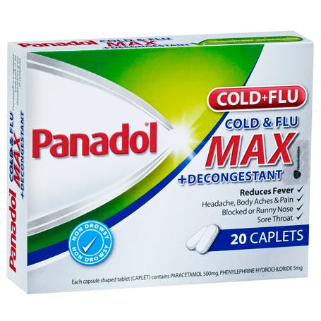 Panadol Cold & Flu + Decongestant Panadol Cold & Flu + Decongestant