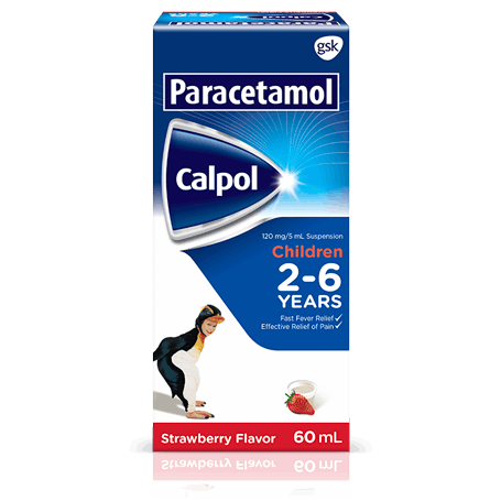 Paracetamol Calpol 2-6