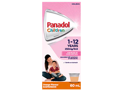 Panadol Children's Suspension 1-12 Years