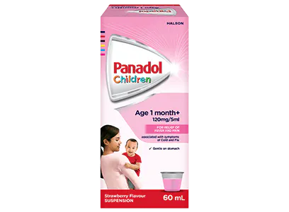 Panadol Children Suspension 120mg/5ml (1 month+)