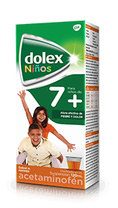 Dolex Niños 7+ Suspensión. Dolex Niños 7+ Suspensión.