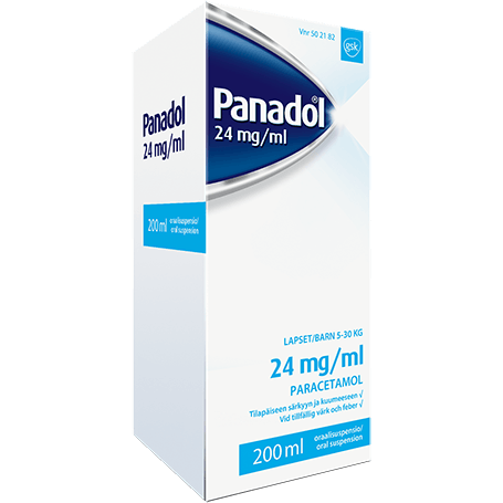 Panadol 24 mg/ml oraaliliuos Panadol 24 mg/ml oraaliliuos