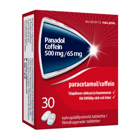 Panadol Coffein 30 tabletin pakkauskuva
