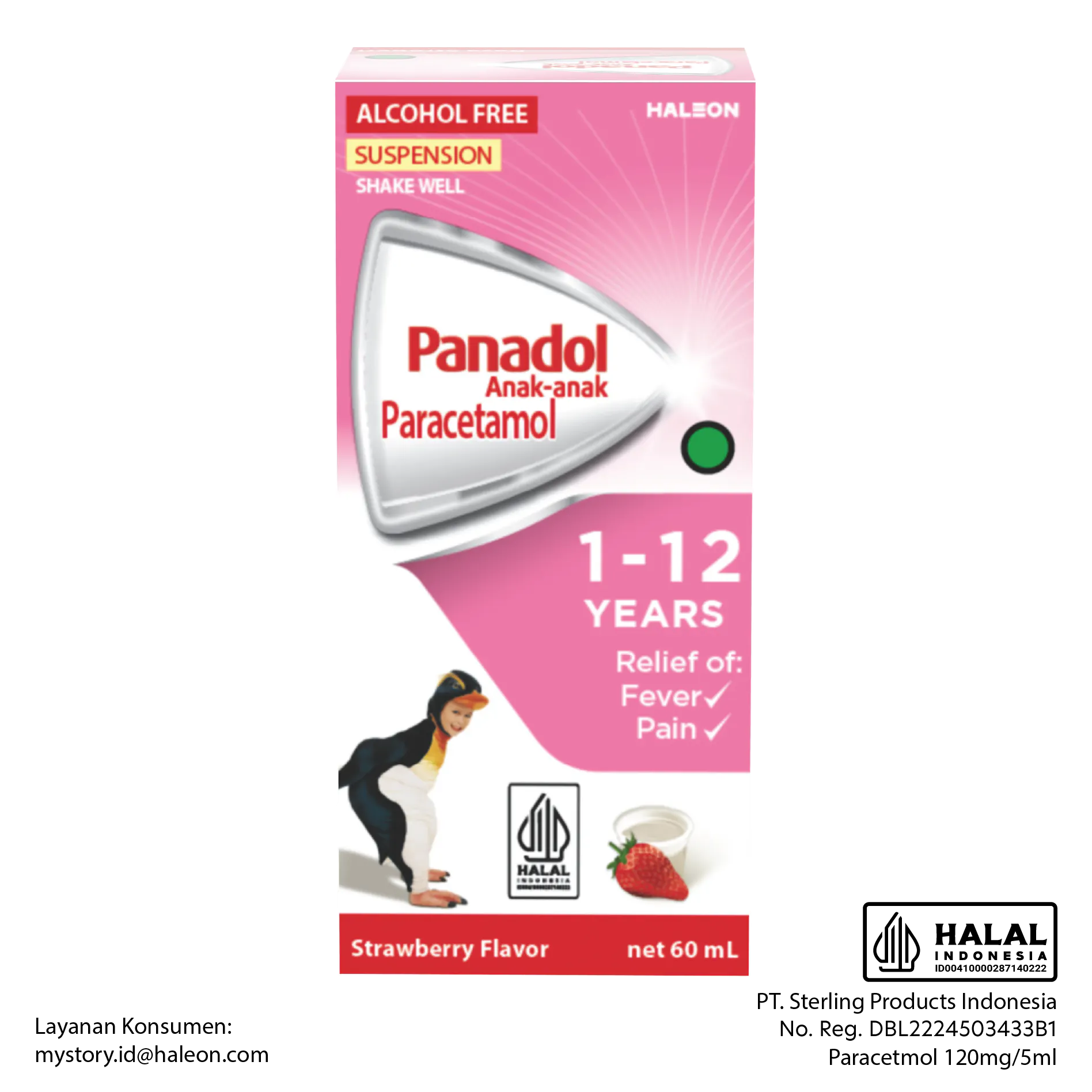 Panadol Anak Paracetamol Suspensi