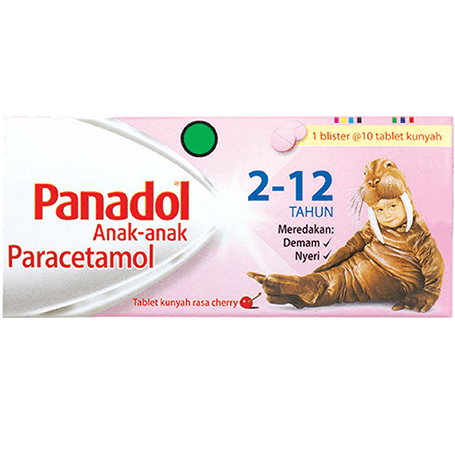 Panadol Anak Chewable Panadol Anak Chewable