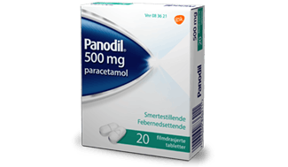 panodil 500mg tabletter 20pk