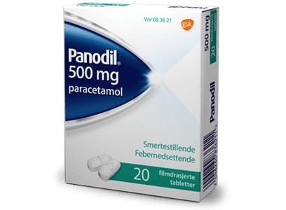 panodil 500mg tabletter 20pk
